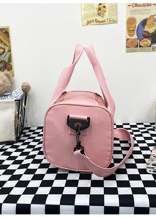 Маленькая спортивная сумка для зала. мини сумка женская спортивная для фитнеса pink в...