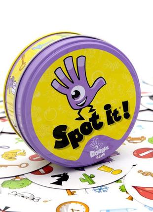 Настільна гра spot it (знайди це! спот іт! доббль або dobble) класична гра!