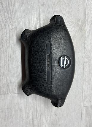 Подушка безпеки кермо водія airbag опель вектра б opel vectra в омега b0221900-00