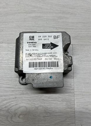 Блок управління airbag opel astra g 09229302 5wk42925 330518650