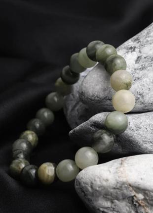 Женский браслет moss из натурального камня