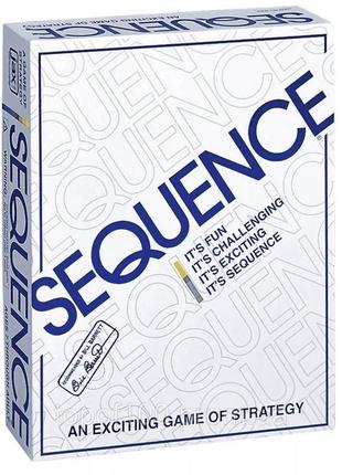 Настольная игра sequence / сиквенс + правила на русском или украинском