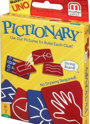 Настольная игра uno pictionary! (уно, лучшая новинка!)