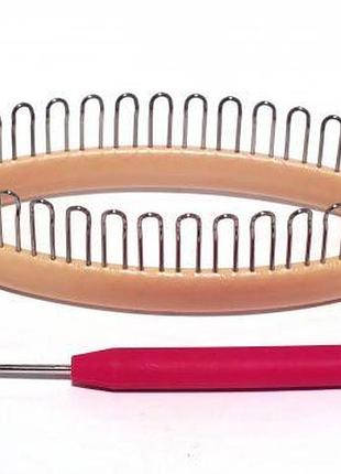 Приспособление для вязания носков и митенок м (13,5 х 5 см.) knitting loom