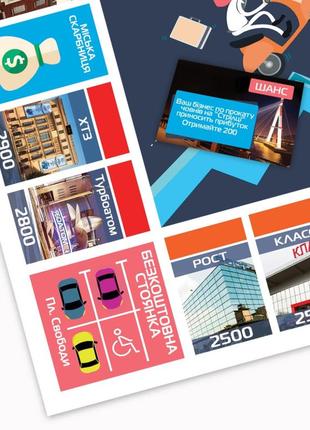 Настільна гра "монополія бізнес по-харківськи" plr-00277 фото