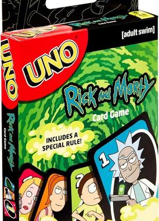 Настольная игра uno rick and morty (уно: рик и морти)
