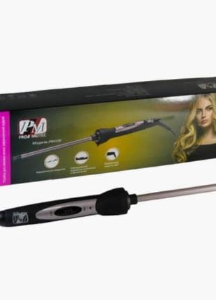 Тонка плойка для афро кучерів promotec pm-1236 (діаметр 10 мм.)