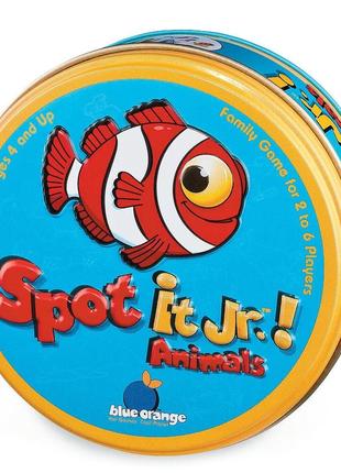 Настільна гра spot it jr. animals, dobble! (доббль тваринки)!