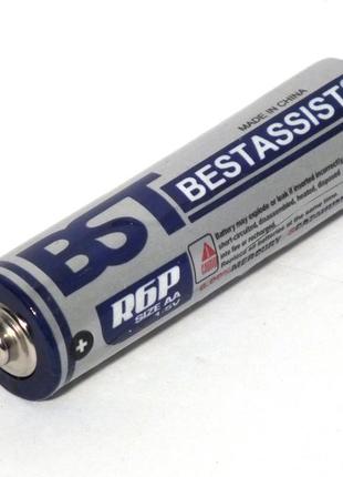 Батарейка пальчикова аа bst bestassist 1.5v, сольова