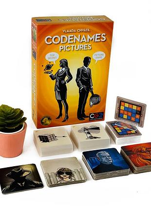 Кодовые имена картинки настольная игра codenames pictures + правила на украинском