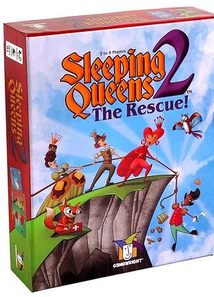 Настольная игра спящие королевы 2: спасение королей (sleeping queens 2: the rescue) + правила рус / укр
