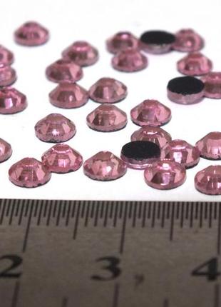 Клеевые  термо-стразы dmc ss20 (5 мм.) lt.pink (ms105) розовые,  50 шт.