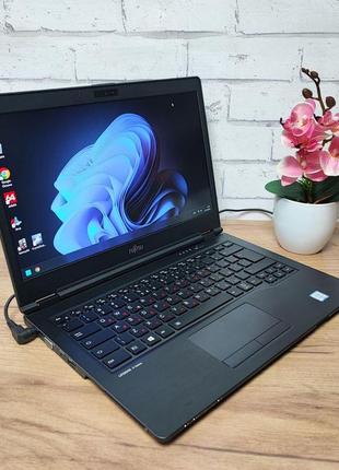 Ноутбук б/в fujitsu u747: 14 full hd, intel core i5-6200u, 8 gb ddr4, intel hd graphics, ssd 128gb