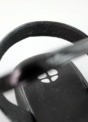 Жіночі чорні стильні сандалі-босоніжки шкіра на низькому ходу,натуральна шкіра-жіноче...