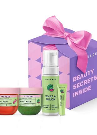 Подарунковий набір косметики для догляду за тілом mermade what a melon party