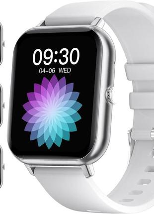 Розумний годинник lige для чоловіків і жінок, розумний годинник з 1,83-дюймовим сенсорним екраном і функцією