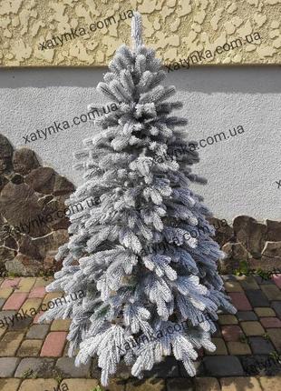 Литая елка елитная заснеженная 1.50 м