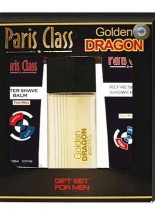 Набір подарунковий для чоловiкiв golden dragon тм paris class