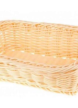 Кошик плетений 25х20см прямокутний тм empire