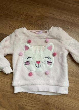 Лот одягу для дівчинки 3-6, 6-9 місяців вісім речей сукня штани кофта пісочник2 фото