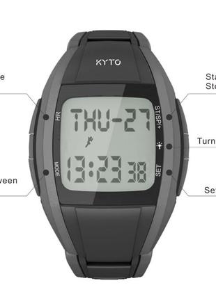 Kyto hrm-2803 пульсометр монітор серцевого ритму годинник бездротовий датчик, вимірювач пульсу, хронограф2 фото