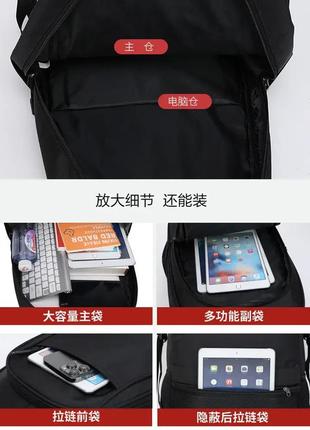 Мужской повседневный рюкзак плотный большой непромокаемый 50*33*18см jingpin 30 литров...