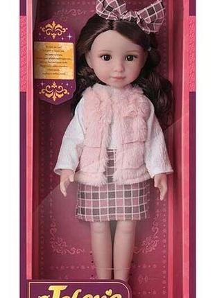 Детская кукла jelena большая 37 см резиновая детализация лица