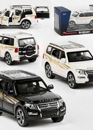 Джип металопластик gt - 2156 (72/2) "авто експерт преміум", 2 кольори, 1:32, світло, звук, інерція,