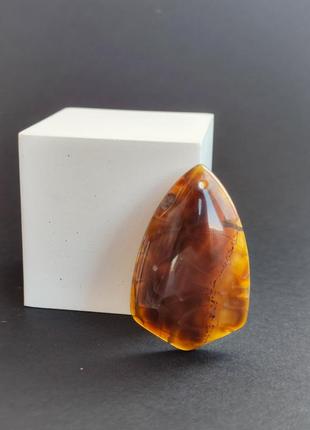 Агат вени дракона підвісок. натуральний камінь агат без оправи. кулон агат коричневий. індія.