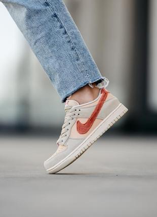 Кроссовки nike sb dunk low "terry swoosh"5 фото