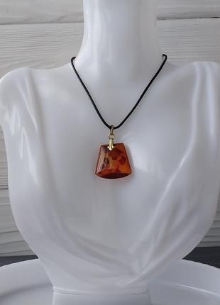 Янтарь кулон с натуральным янтарем кулон подвес с янтарем.