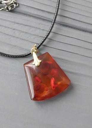 Янтарь кулон с натуральным янтарем кулон подвес с янтарем.