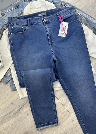 Джинсы с высокой посадкой тянуться
