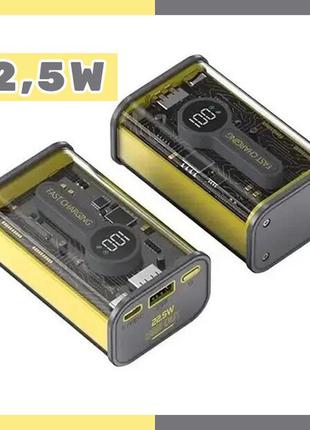 Повербанк 20000 mah 22.5w с быстрой зарядкой павербанк powerbank 20000 мач портативное зарядное устройство пзу