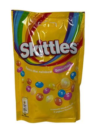Драже skittles смузи smoothies, 136 г