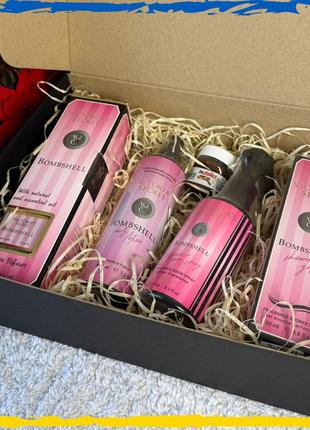 Подарочный набор женский victoria`s secret bombshell collection 4в1