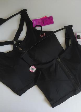 Спортивный женский топ с молнией hunkemoller2 фото