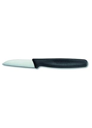 Нож кухонный victorinox standart формовочный 6 см, черный ll1 фото