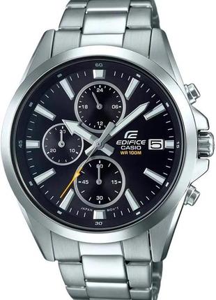 Часы casio efv-560d-1avuef edifice. серебристый