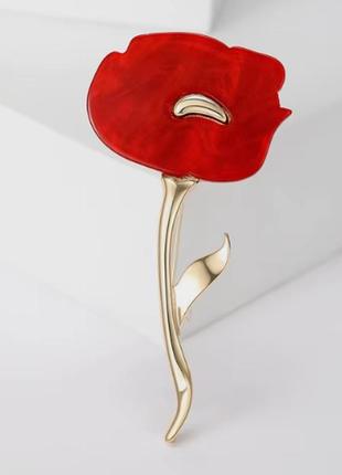 Оригінальна брошка квітка