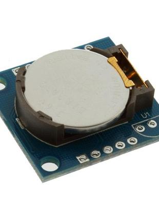 Часы+календарь+доп.память arduino ds1307 i2c at24c32 real time clock module dallas модуль часов реального врем