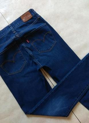 Брендовые джинсы скинни с высокой талией levis, 27 размер.6 фото