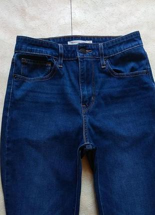Брендовые джинсы скинни с высокой талией levis, 27 размер.7 фото