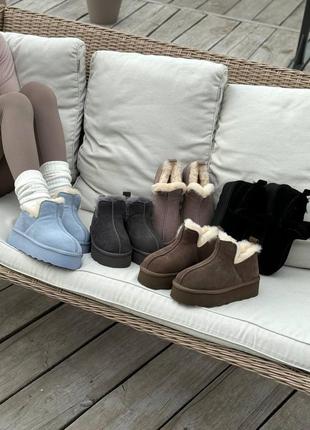 Уггі з натуральної замші