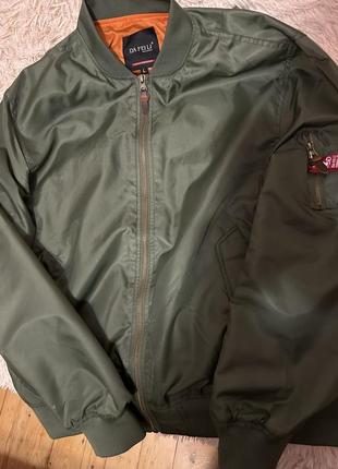 Мужская куртка-бомпер alpha-industries
