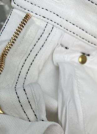 Balmain белые джинсы 34 оригинал xs-s высокая посадка3 фото