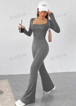 Комбинезон в рубчик леггинсы лосины s/m