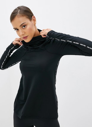Спортивний лонгслів спортивний pro women's nike