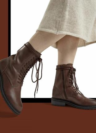 Черевики clarks шкіряні жіночі оригінал