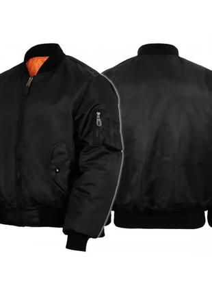 Куртка лётная ma1 s black3 фото